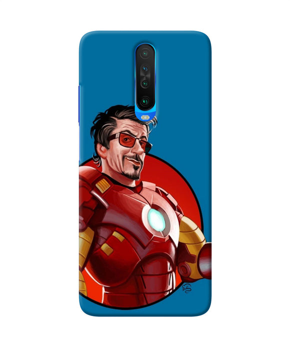 Ironman Animate Poco X2 Back Cover