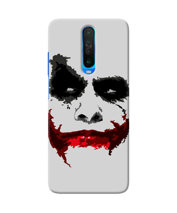 Joker Dark Knight Red Smile Poco X2 Back Cover