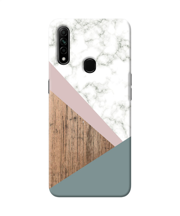 Marble Wood Abstract Oppo A31 Back Cover