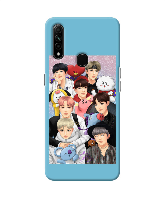 BTS with animals Oppo A31 Back Cover