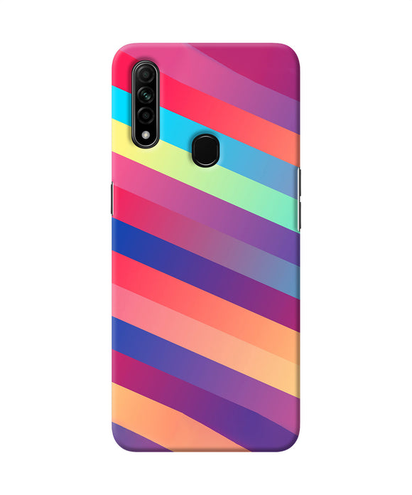 Stripes color Oppo A31 Back Cover
