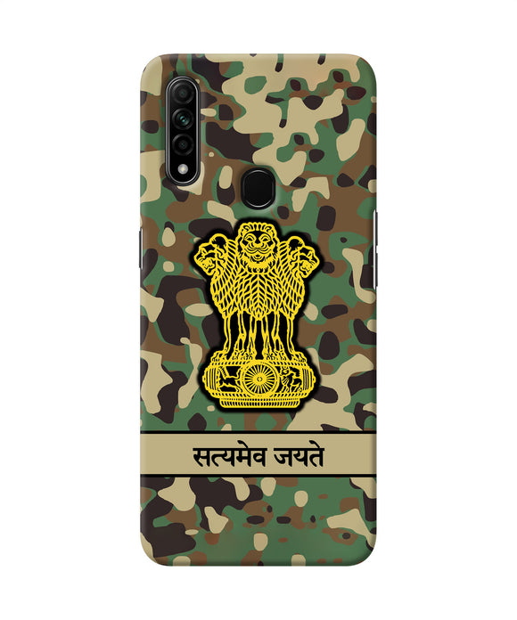 Satyamev Jayate Army Oppo A31 Back Cover