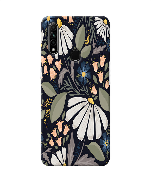 Flowers Art Oppo A31 Back Cover