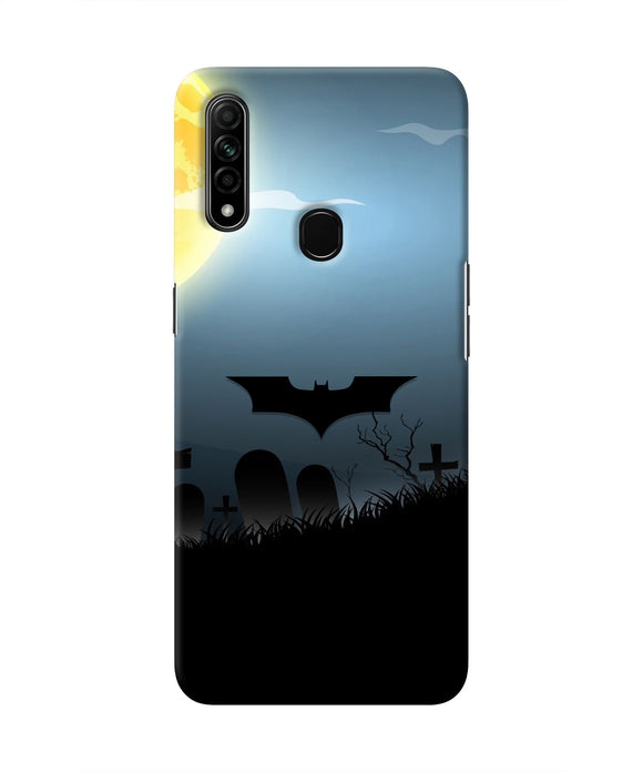 Batman Scary cemetry Oppo A31 Real 4D Back Cover