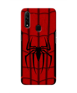 Spiderman Costume Oppo A31 Real 4D Back Cover