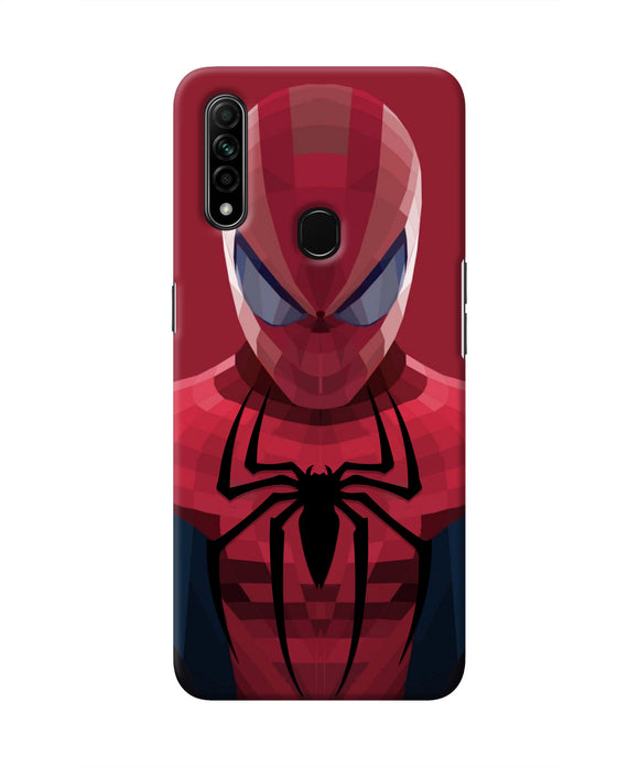 Spiderman Art Oppo A31 Real 4D Back Cover