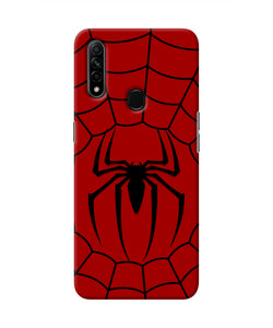 Spiderman Web Oppo A31 Real 4D Back Cover