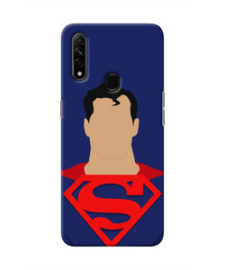 Superman Cape Oppo A31 Real 4D Back Cover