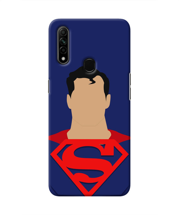 Superman Cape Oppo A31 Real 4D Back Cover