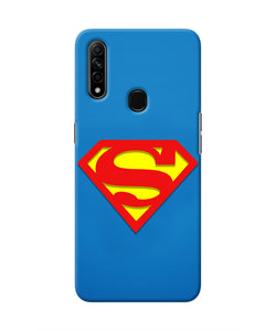 Superman Blue Oppo A31 Real 4D Back Cover