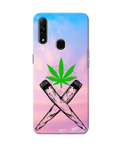 Weed Dreamy Oppo A31 Real 4D Back Cover