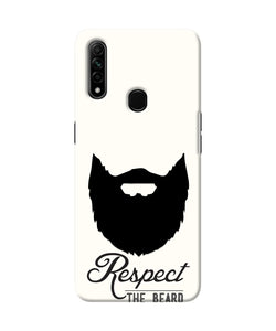 Respect the Beard Oppo A31 Real 4D Back Cover