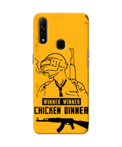 PUBG Chicken Dinner Oppo A31 Real 4D Back Cover