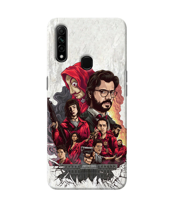 Money Heist Poster Oppo A31 Back Cover
