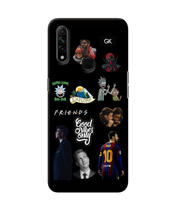 Positive Characters Oppo A31 Back Cover