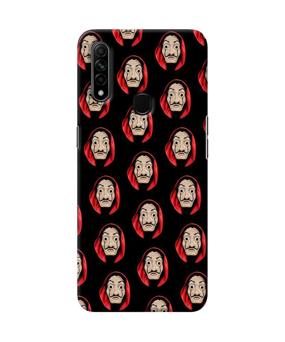 Money Heist Mask Oppo A31 Back Cover