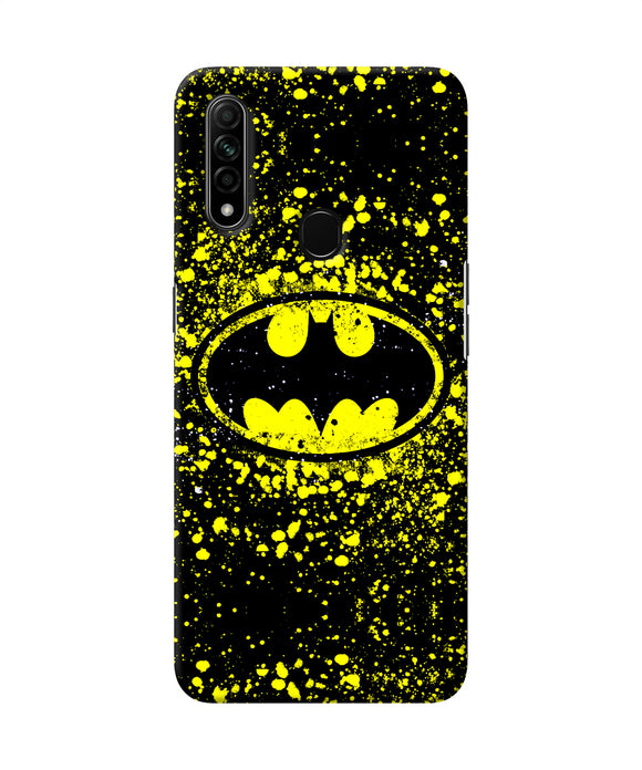 Batman Last Knight Print Yellow Oppo A31 Back Cover
