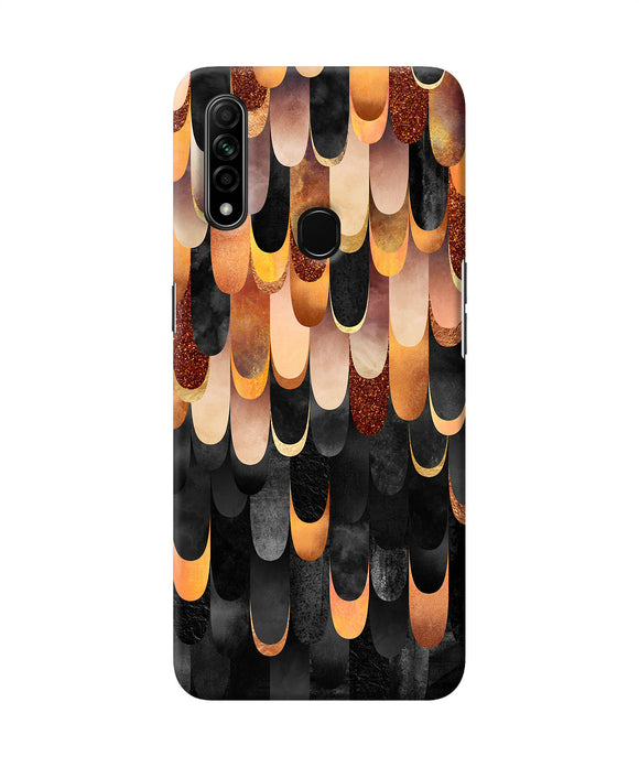 Abstract Wooden Rug Oppo A31 Back Cover