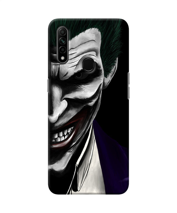 The Joker Black Oppo A31 Back Cover