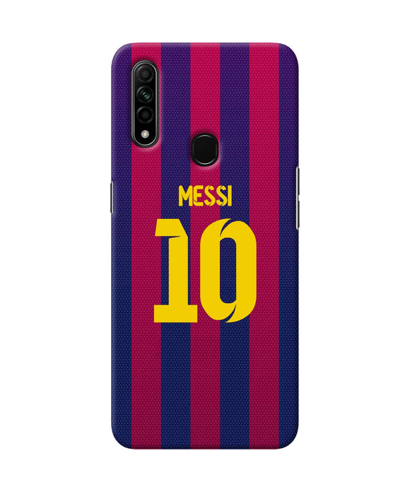 Messi 10 Tshirt Oppo A31 Back Cover