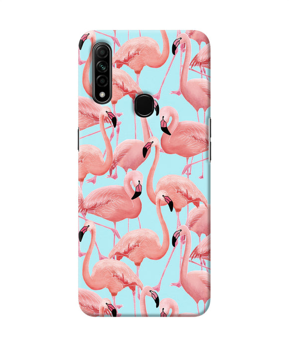 Abstract Sheer Bird Print Oppo A31 Back Cover