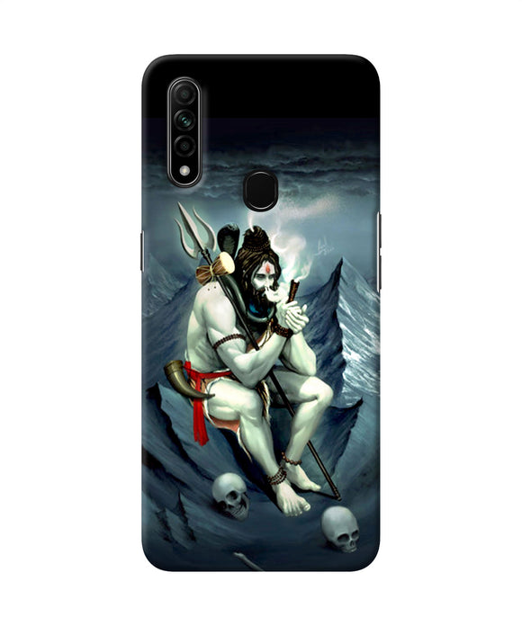 Lord Shiva Chillum Oppo A31 Back Cover