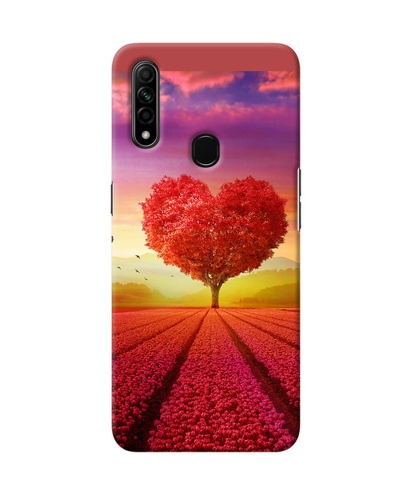 Natural Heart Tree Oppo A31 Back Cover