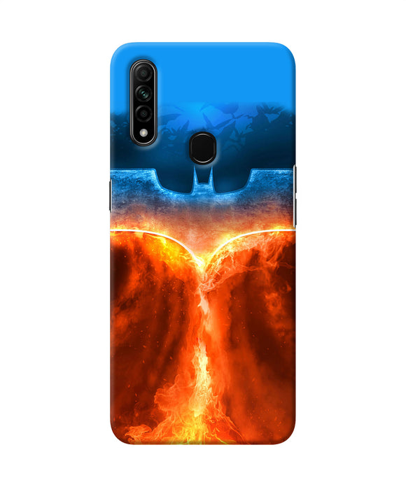 Burning Batman Logo Oppo A31 Back Cover