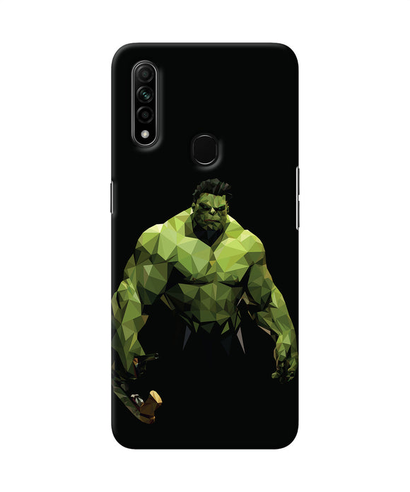 Abstract Hulk Buster Oppo A31 Back Cover