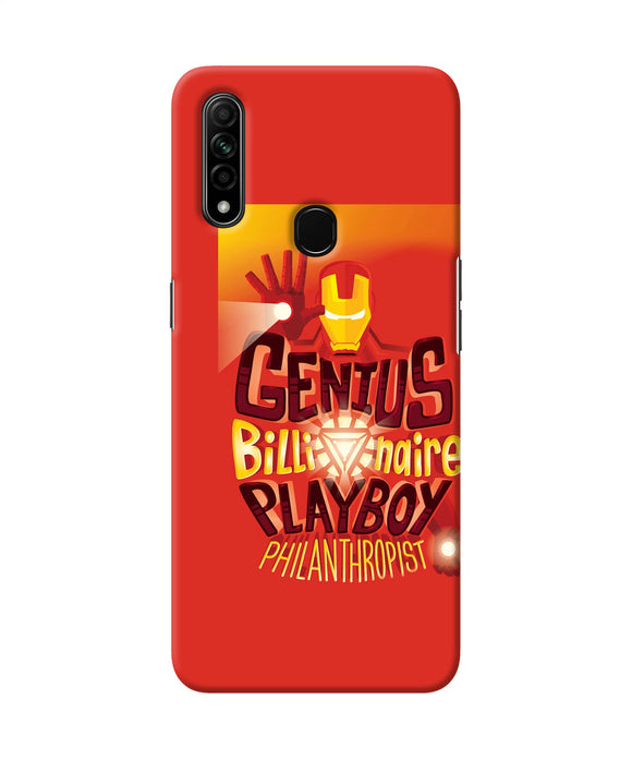 Ironman Quote Oppo A31 Back Cover