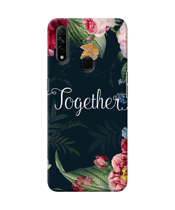 Together Flower Oppo A31 Back Cover