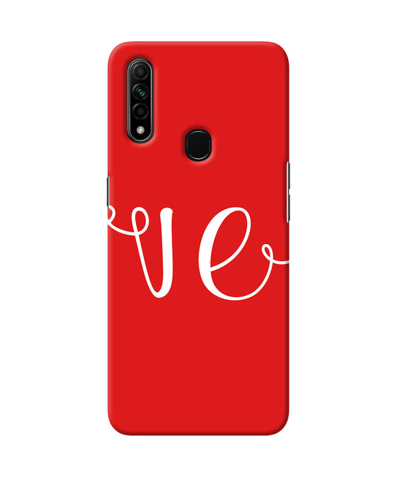 Love Two Oppo A31 Back Cover