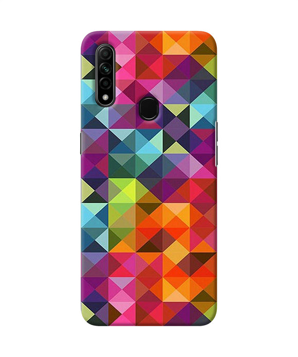 Abstract Triangle Pattern Oppo A31 Back Cover