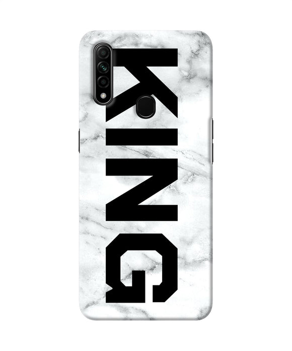 King Marble Text Oppo A31 Back Cover
