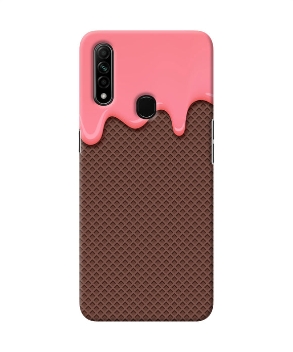 Waffle Cream Biscuit Oppo A31 Back Cover