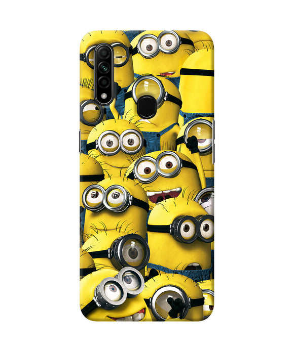 Minions Crowd Oppo A31 Back Cover