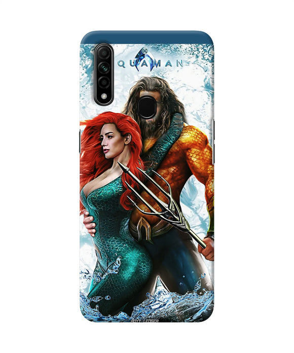 Aquaman Couple Water Oppo A31 Back Cover
