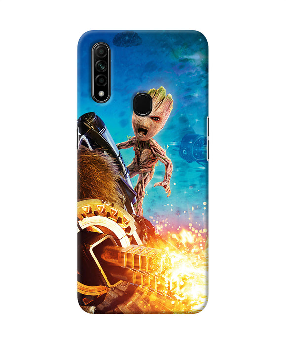 Groot Angry Oppo A31 Back Cover