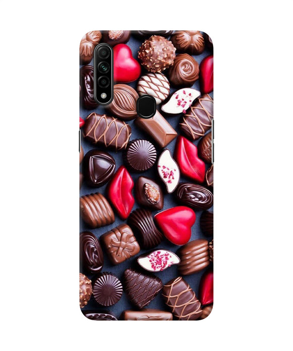 Valentine Special Chocolates Oppo A31 Back Cover