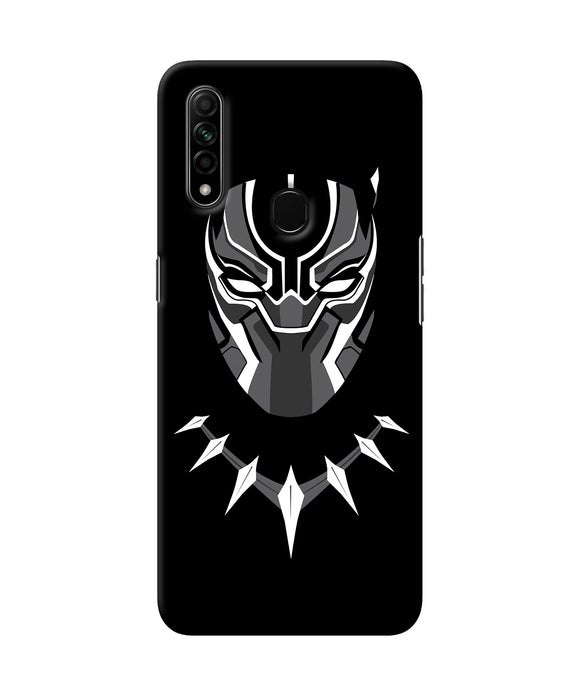 Black Penthon Cartoon Oppo A31 Back Cover