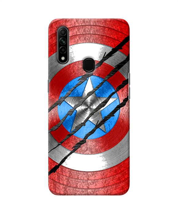 Scratch On Shield Oppo A31 Back Cover