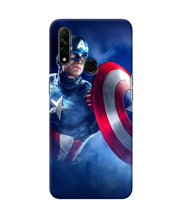 Captain America On Sky Oppo A31 Back Cover