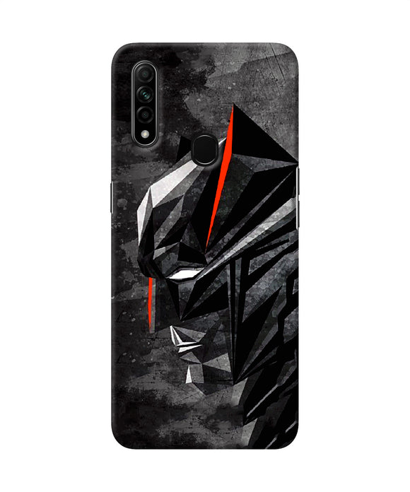 Batman Black Side Face Oppo A31 Back Cover