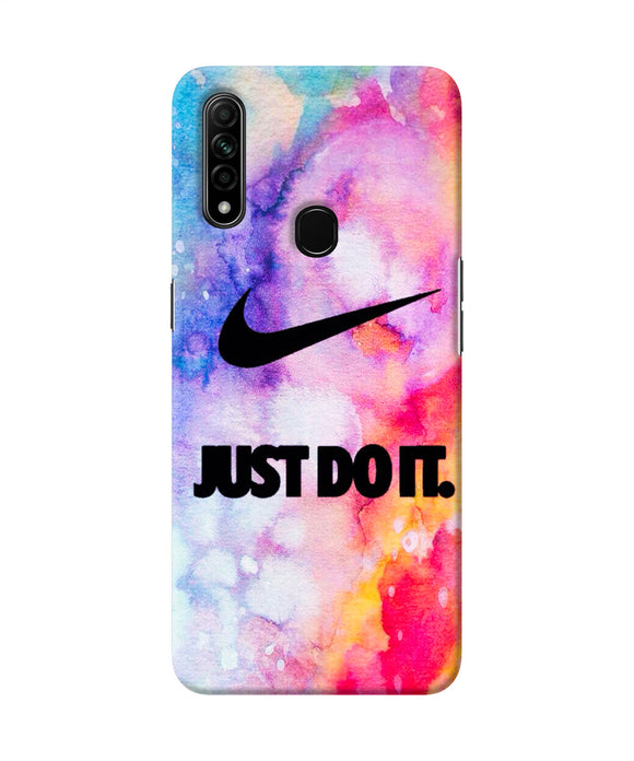 Just Do It Colors Oppo A31 Back Cover