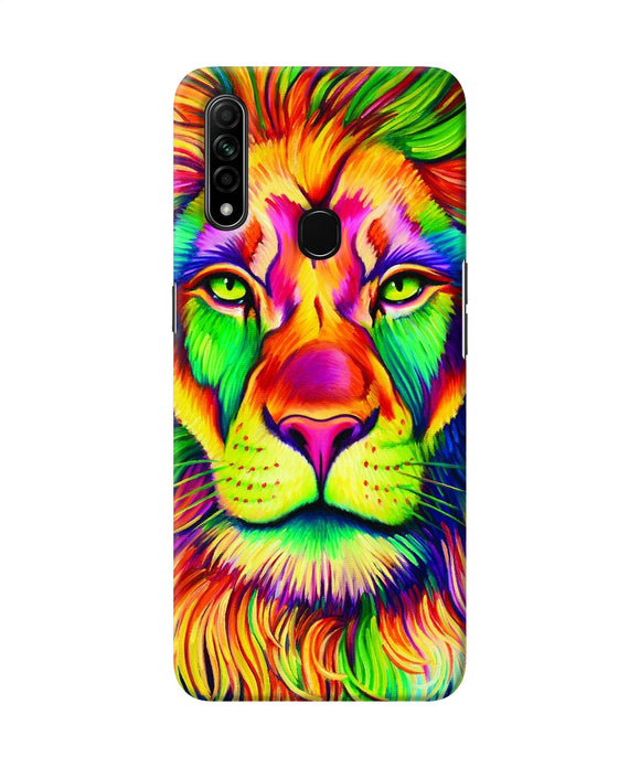 Lion Color Poster Oppo A31 Back Cover