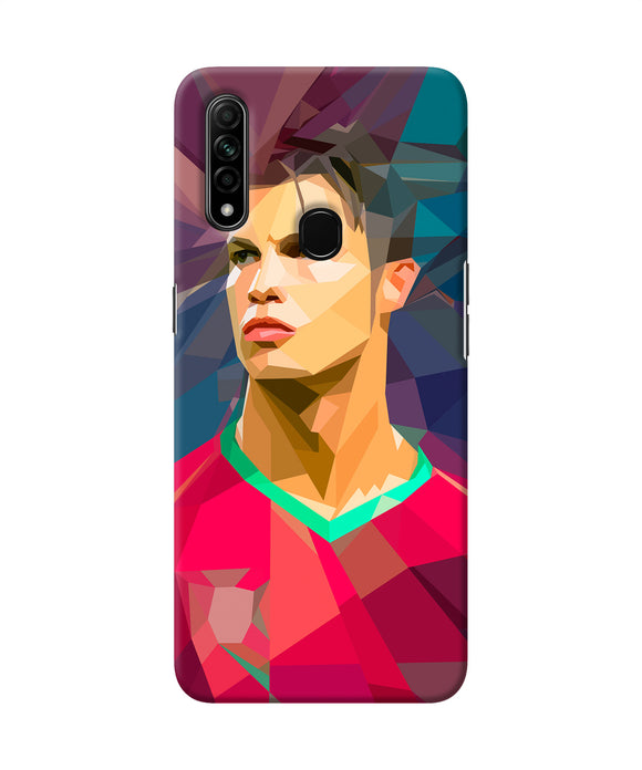 Abstract Ronaldo Oppo A31 Back Cover