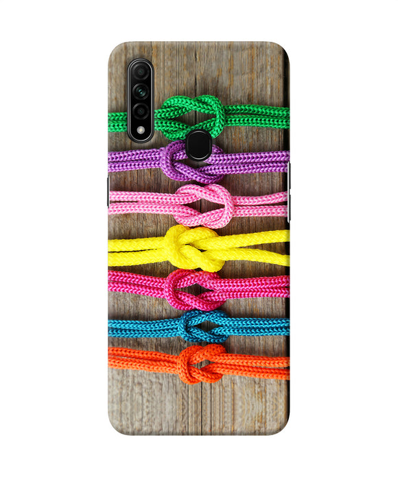 Colorful Shoelace Oppo A31 Back Cover