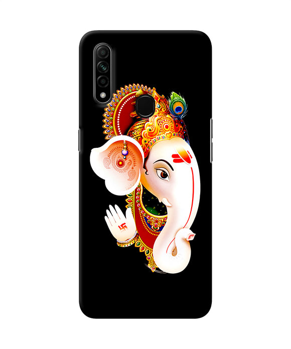 Lord Ganesh Face Oppo A31 Back Cover