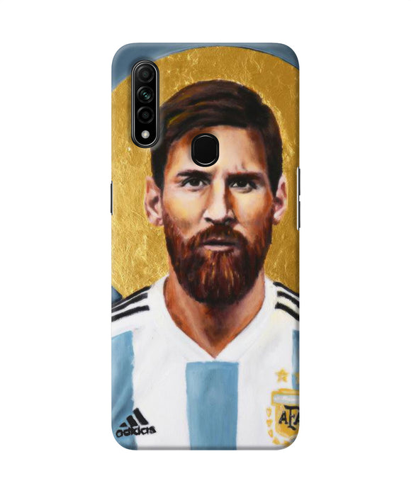 Messi Face Oppo A31 Back Cover