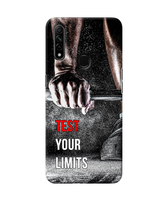 Test Your Limit Quote Oppo A31 Back Cover